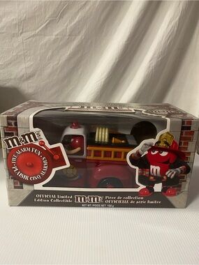 M&M’s Official Limited Edition Collectible Fire Truck Candy Dispenser